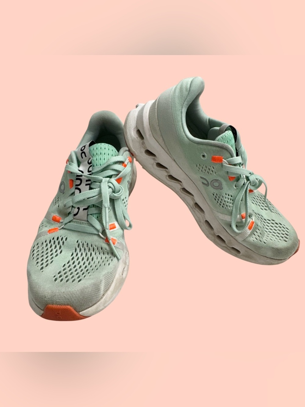 On Cloudsurfer Next Women's Size 7 Running Shoes Creek/white Cloudtec